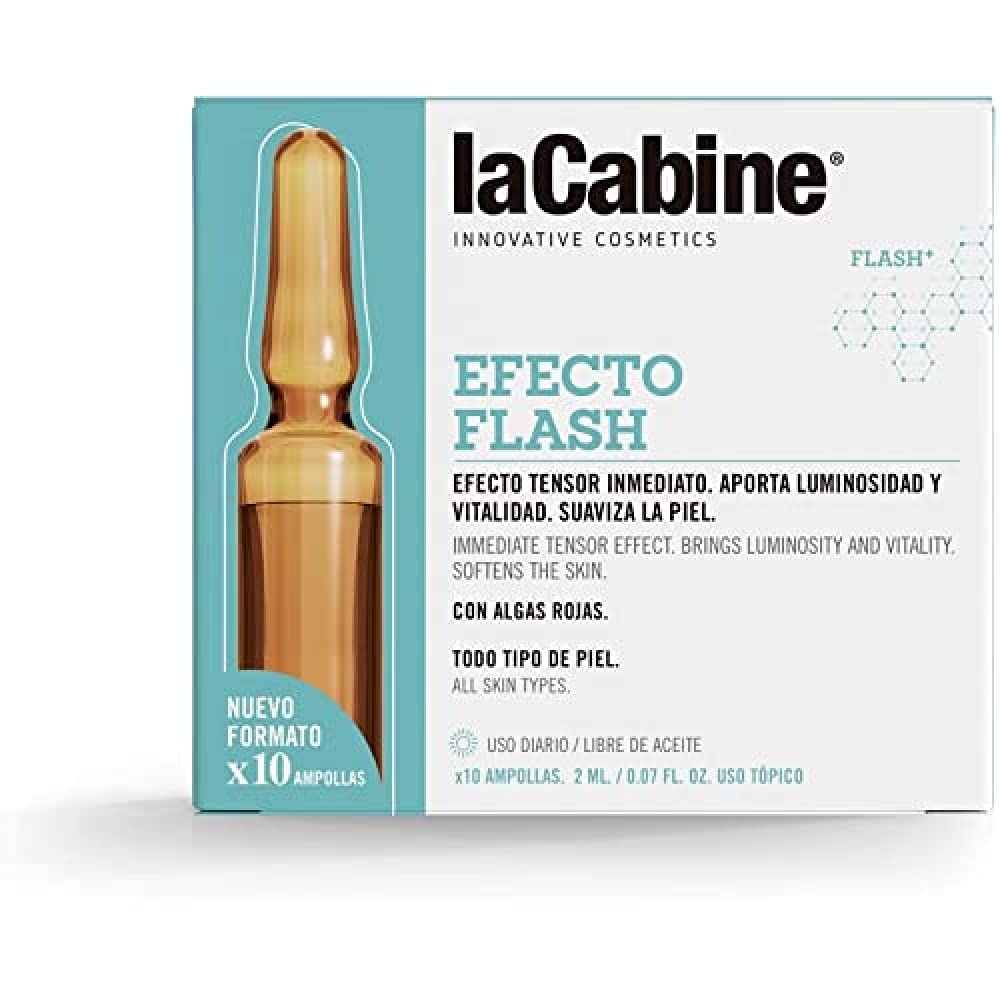 La CabineFlash Effect 10 Ampoules Of 2 Ml, One Color