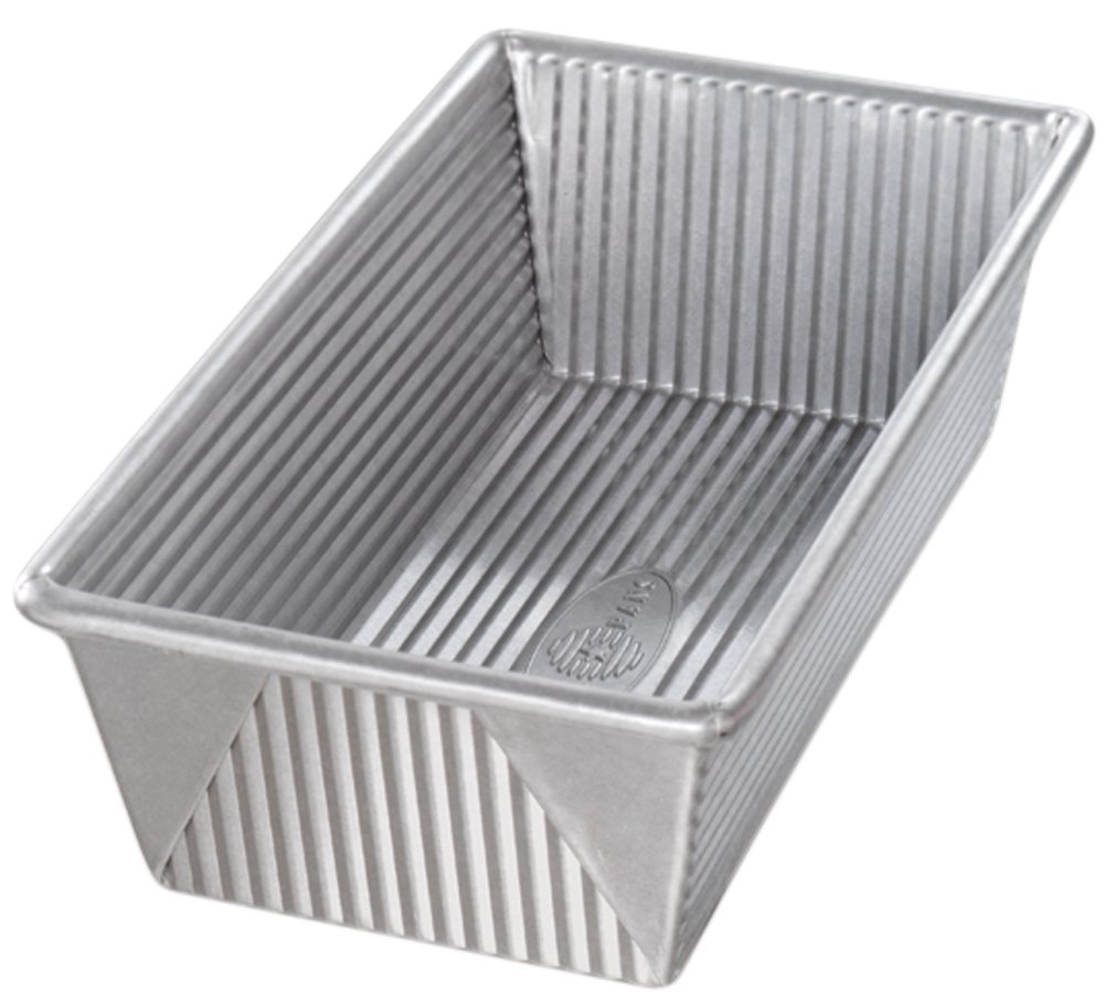 USA Pan Bakeware Aluminized Steel Loaf Pan, 1.5 Pound