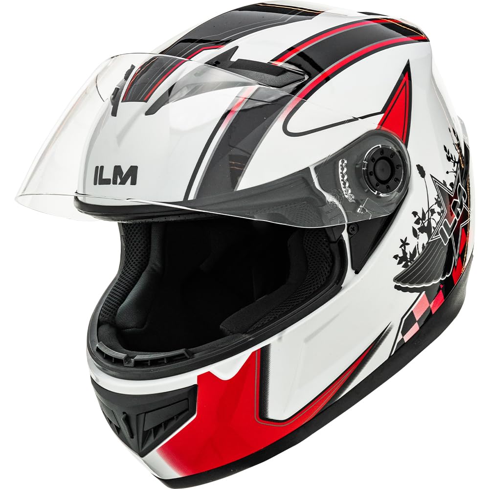 ILM Full Face Youth Kids Motorcycle Helmet ATV Dirt Bike Street Bike Helmet DOT Model DP808