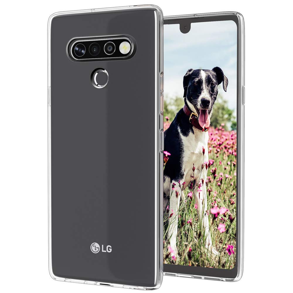 KEEPCACompatible with LG Stylo 6 Phone Case,Stylo 6 Case,Slim Thin Soft Skin Silicone TPU Gel Lightweight Anti-Scratch Shock Absorption Protective Cases Cover for LG Stylo 6,Crystal Clear