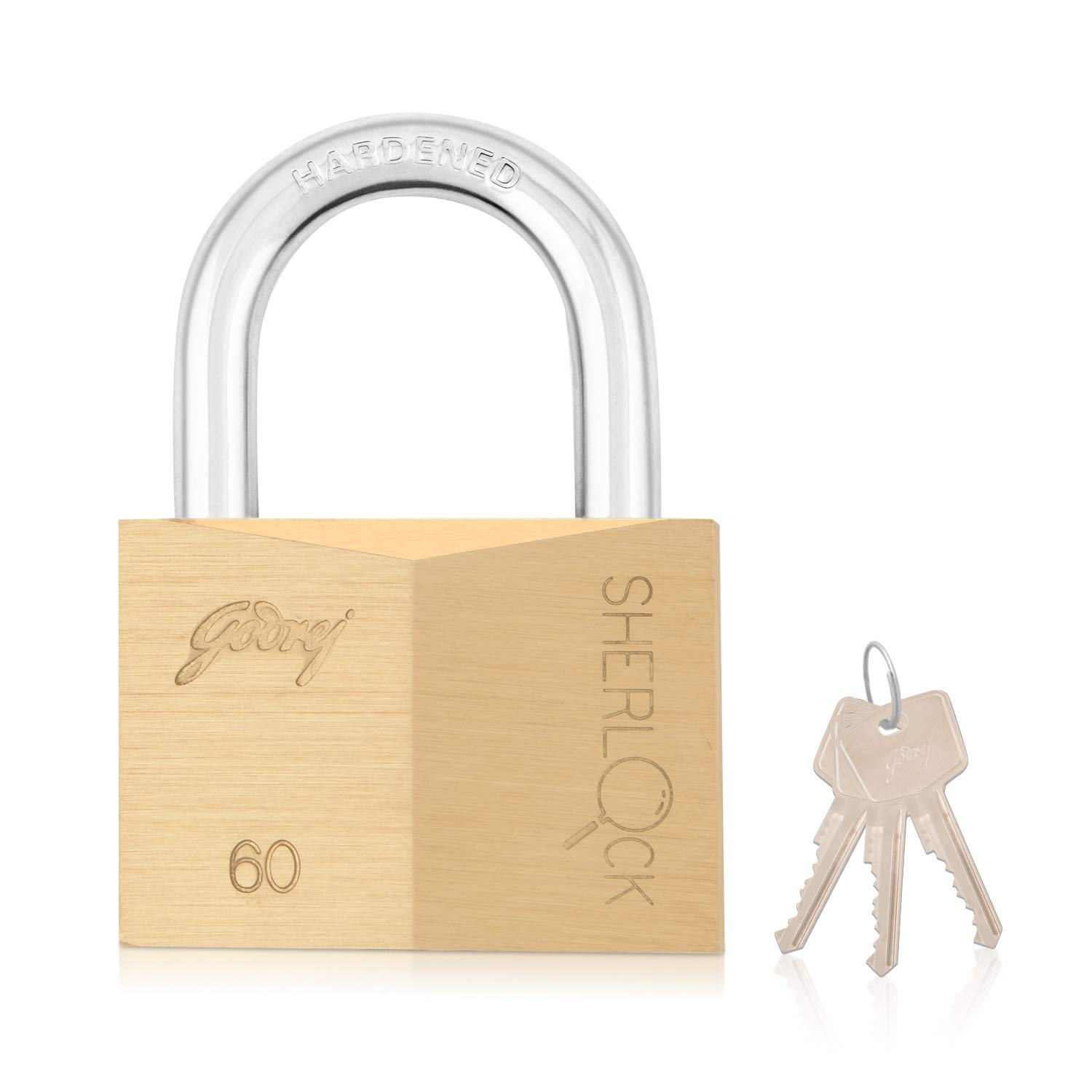 Godrej Locking Solutions and Systems Locks Sherlock - 60 Mm (Blister)