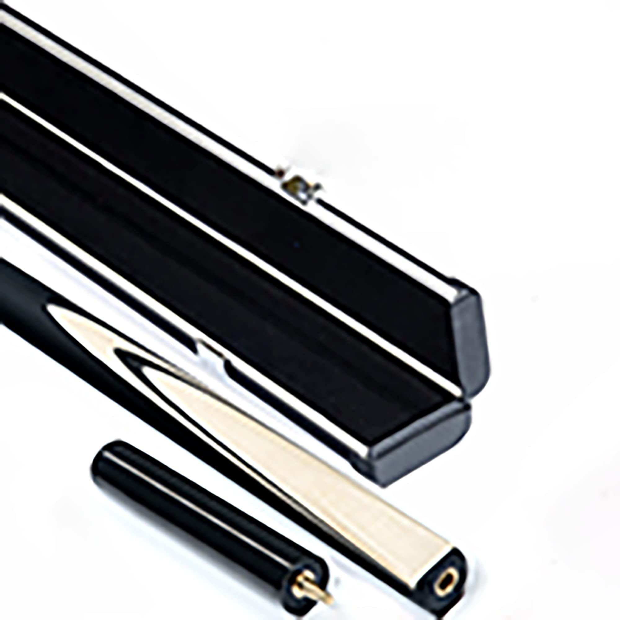 TQQ 9.5mm/10mm/11.5mm Tip Optional 3/4Billiard Cue,Handmade Pool Snooker Cues,with Extension Stick Soft Case/Hard Case/D / 11.5mm