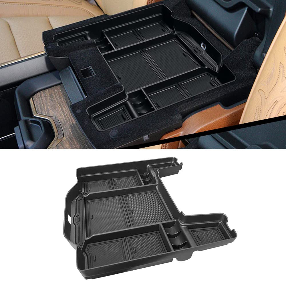 Vesul Center Console Organizer Armrest Storage Tray Fit for Dodge RAM 1500 2500 3500 2019 2020 2021 ABS Secondary Tray Insert Glove Pallet