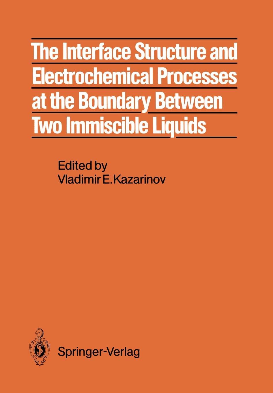 The Interface Structure and Electrochemical Processes at the Boundary Between Two Immiscible Liquids