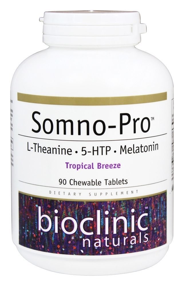 Bioclinic NaturalsSomno-Pro Tropical Breeze - 90 Chewable Tablets