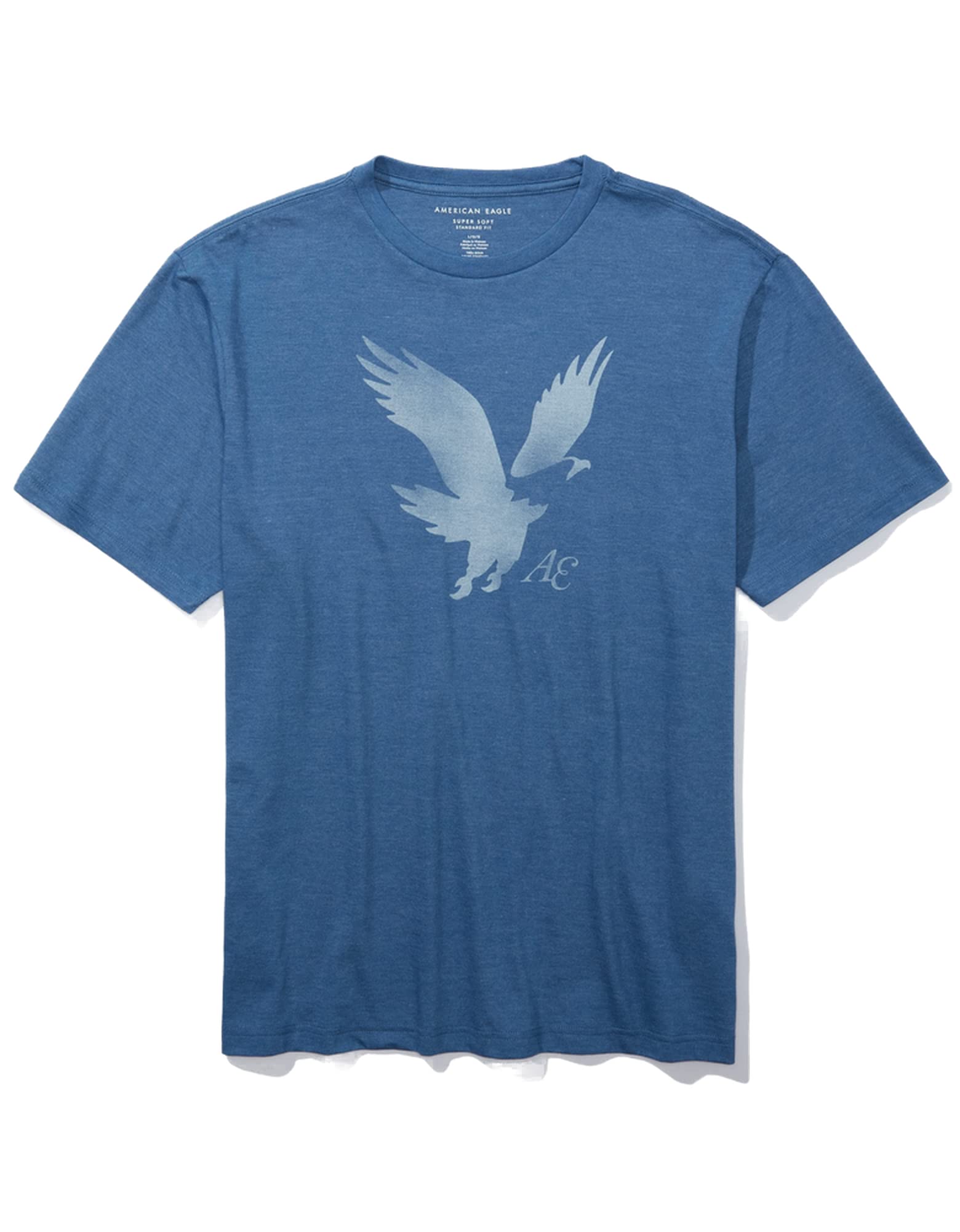 American Eagle Men Super Soft Logo Graphic T-Shirt