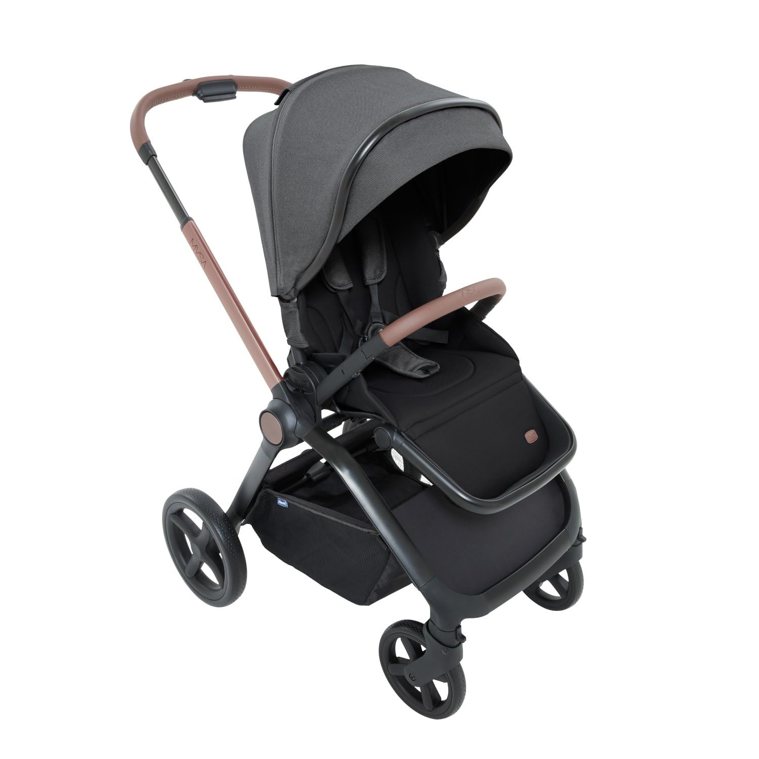 Chicco Mysa Stroller 0m-4y, Black Satin