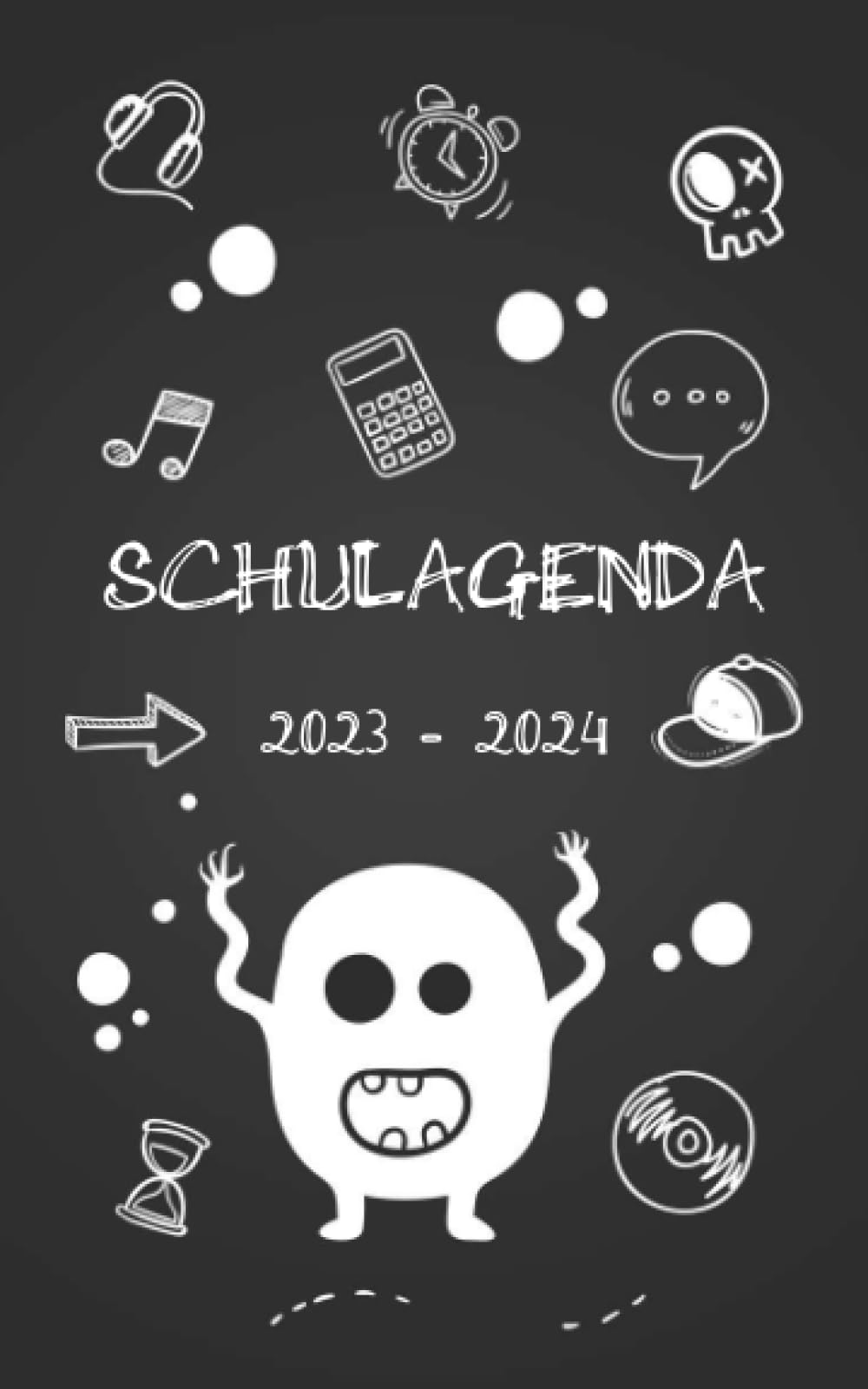 SCHULAGENDA 2023 - 2024: 270 Organisationsseiten 1 Tag pro Seite | tolles Geschenk