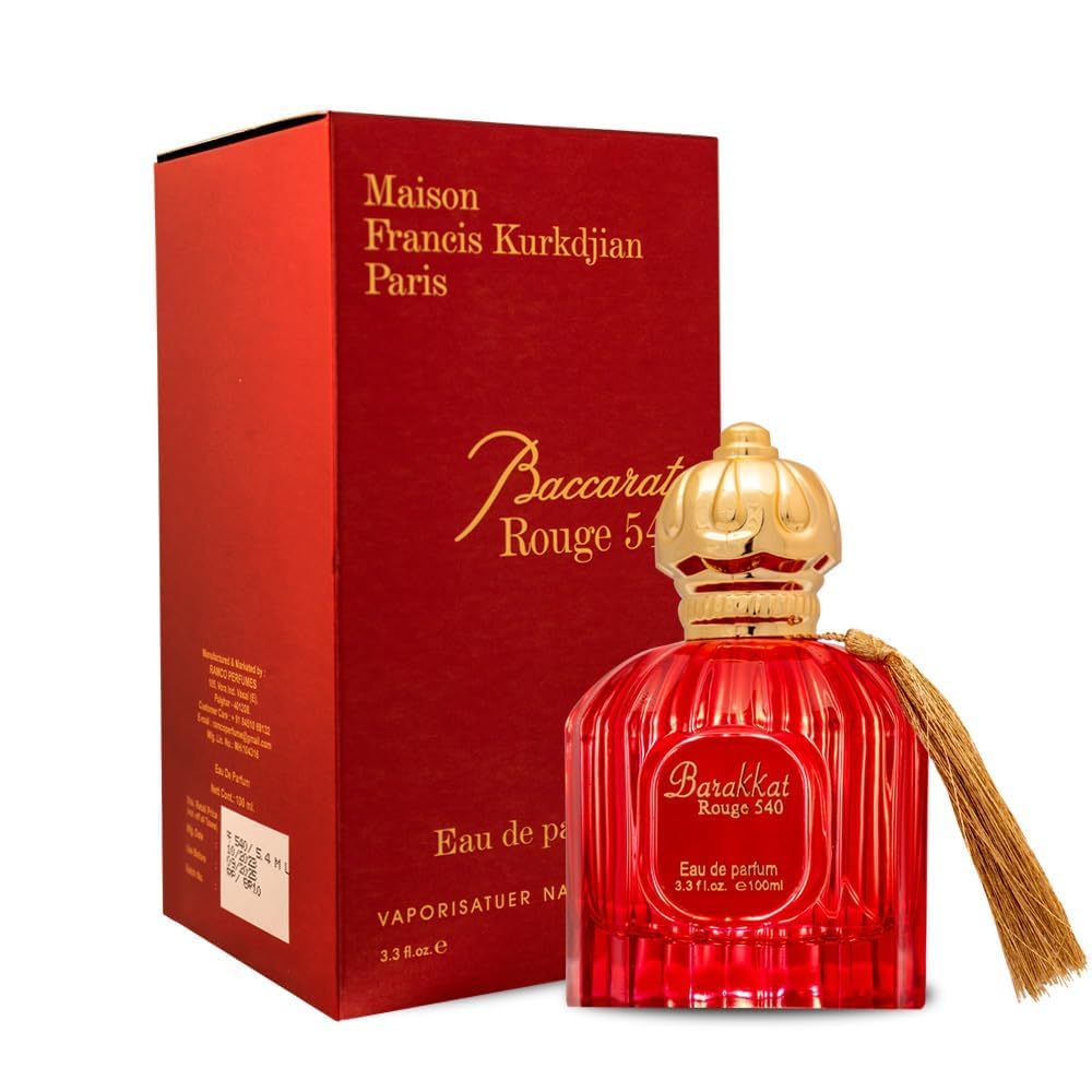 Barakkat Rouge 540 Premium Long Lasting Perfume, 100ml