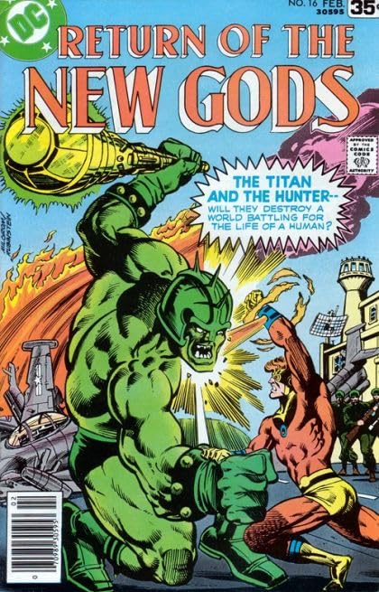 New Gods, Vol. 1 The Titan and the Hunter! | Issue#16 | Year:1977 | Series: New Gods |