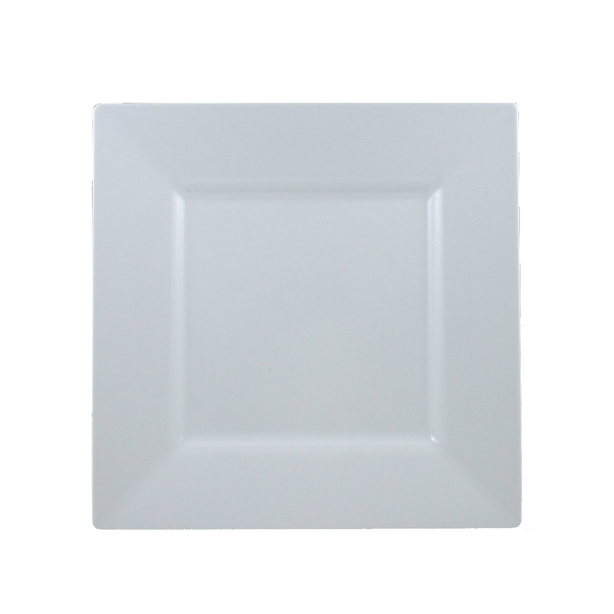 Maryland Plastic Plates-10.75" | White | Simply Squared | 10 Pcs. Plate