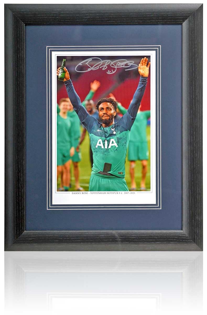 Danny Rose THFC Hand Signed 12x8'' Photograph COA