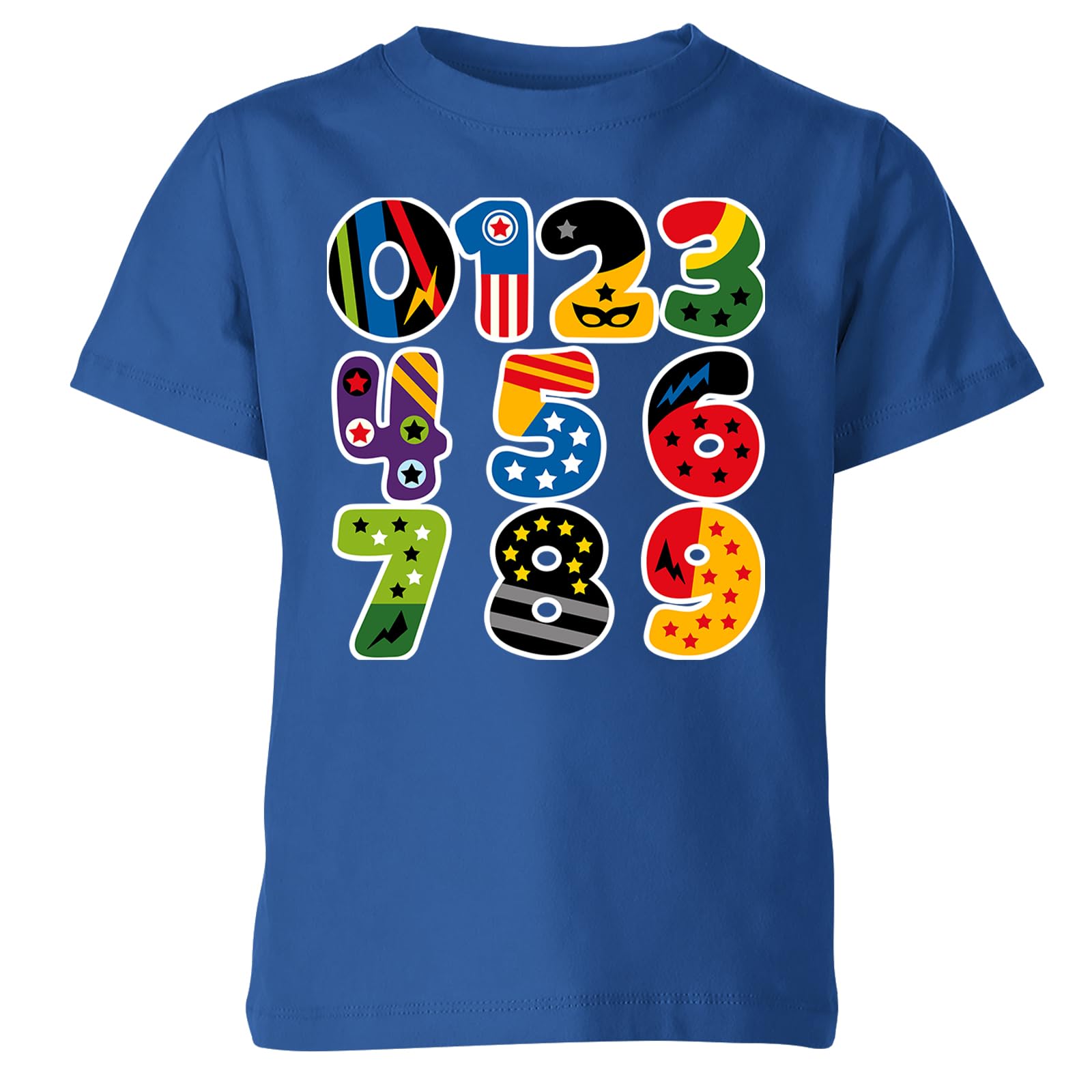 ATTAR APPARELUnique Maths Number Day Math Love Gift School Wear Numeric Style Kids Boys Girls Teen Tee Top T-Shirt #ND3