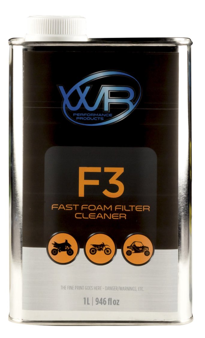 WR Performance Product F3 Fast Foam Filter Cleaner (1 Quart)