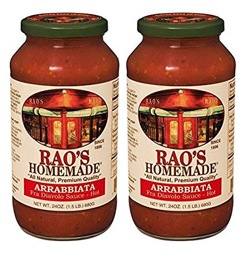 Rao's HomemadeArrabiata Sauce Gluten Free, 24 oz (Pack of 2)