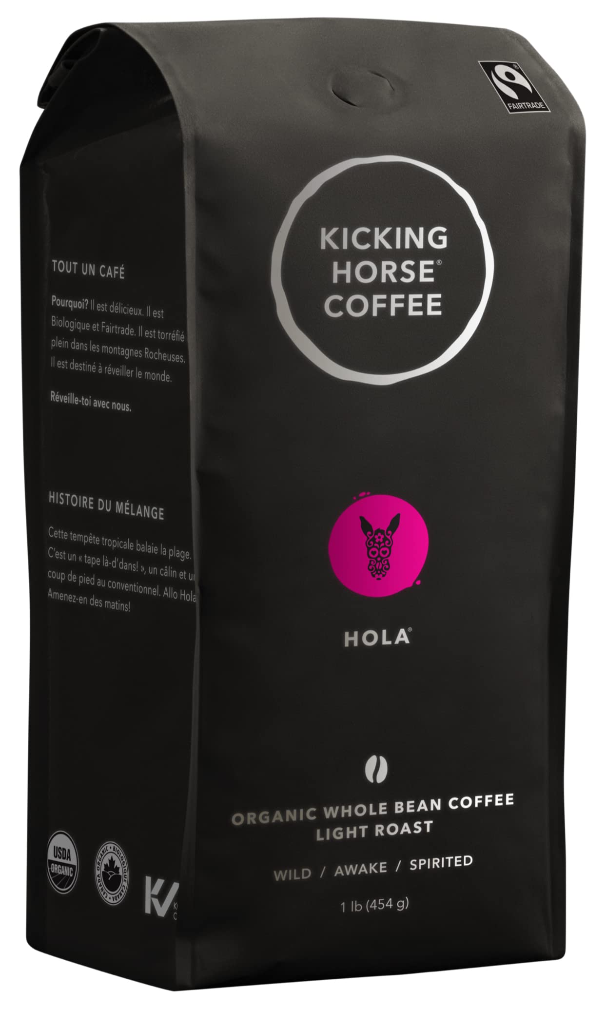 Kicking HorseCoffee Hola Whole Bean (Light), 454 GR