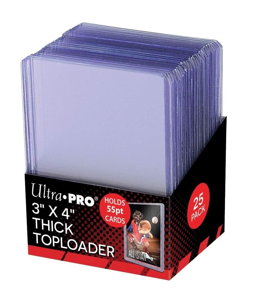 Ultra Pro3" X 4" Action Packed 55PT Toploader 25ct