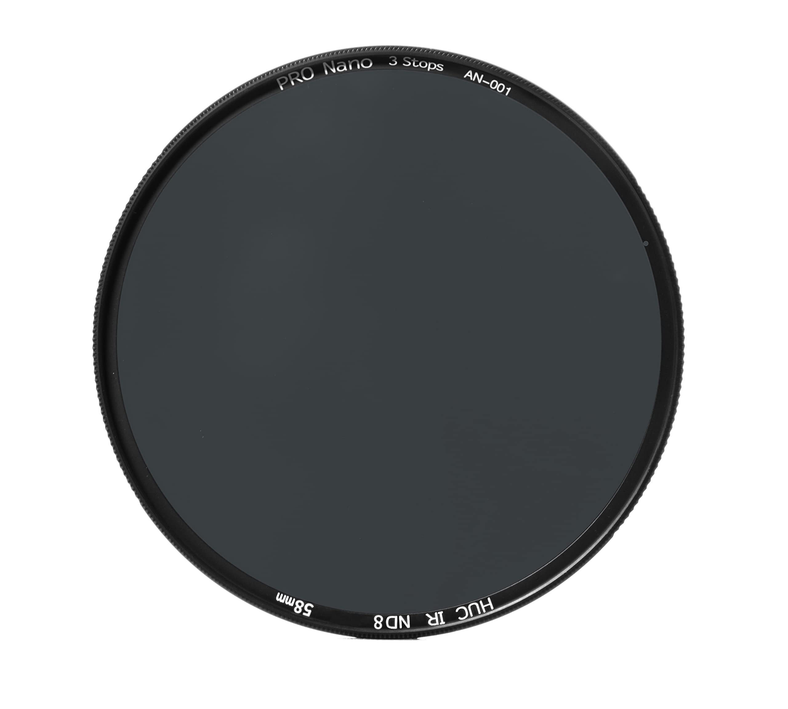 NiSiHUC Pro Nano IR ND8 (0.9) 3 Stop Neutral Density Circular Filter (58mm)