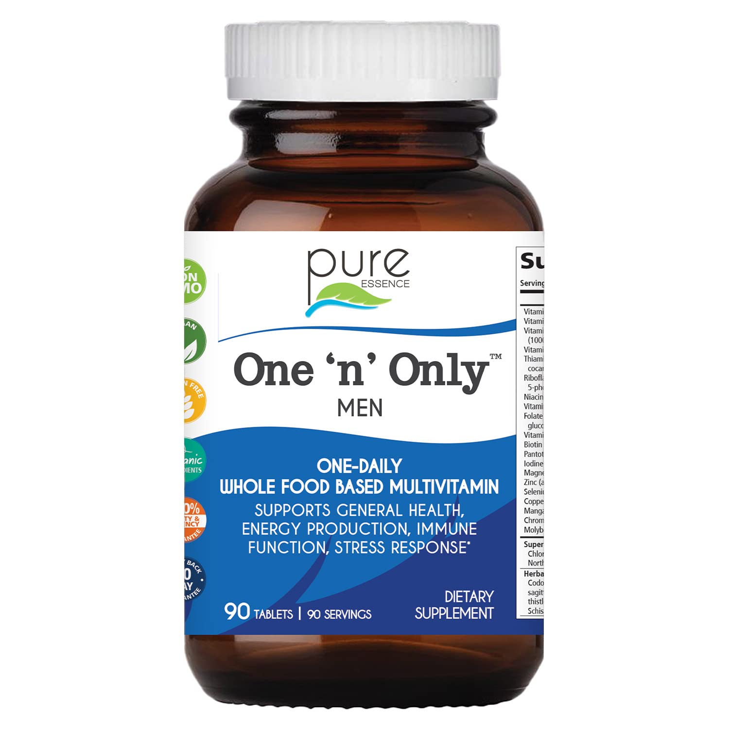 Pure Essence, One 'n' Only Men, Multivitamin & Mineral, 90 Tablets