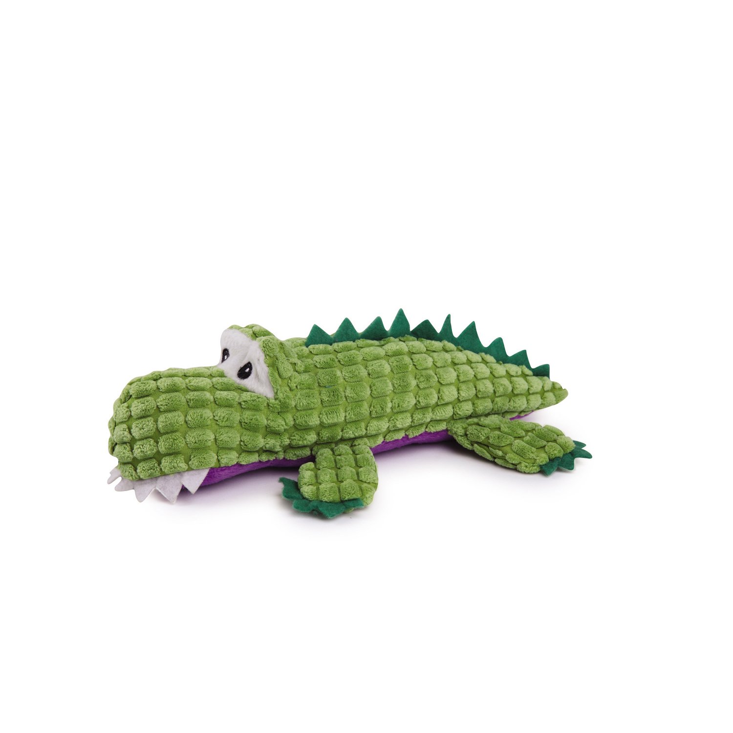 Zanies Corduroy Crocodile Dog Toys, Small