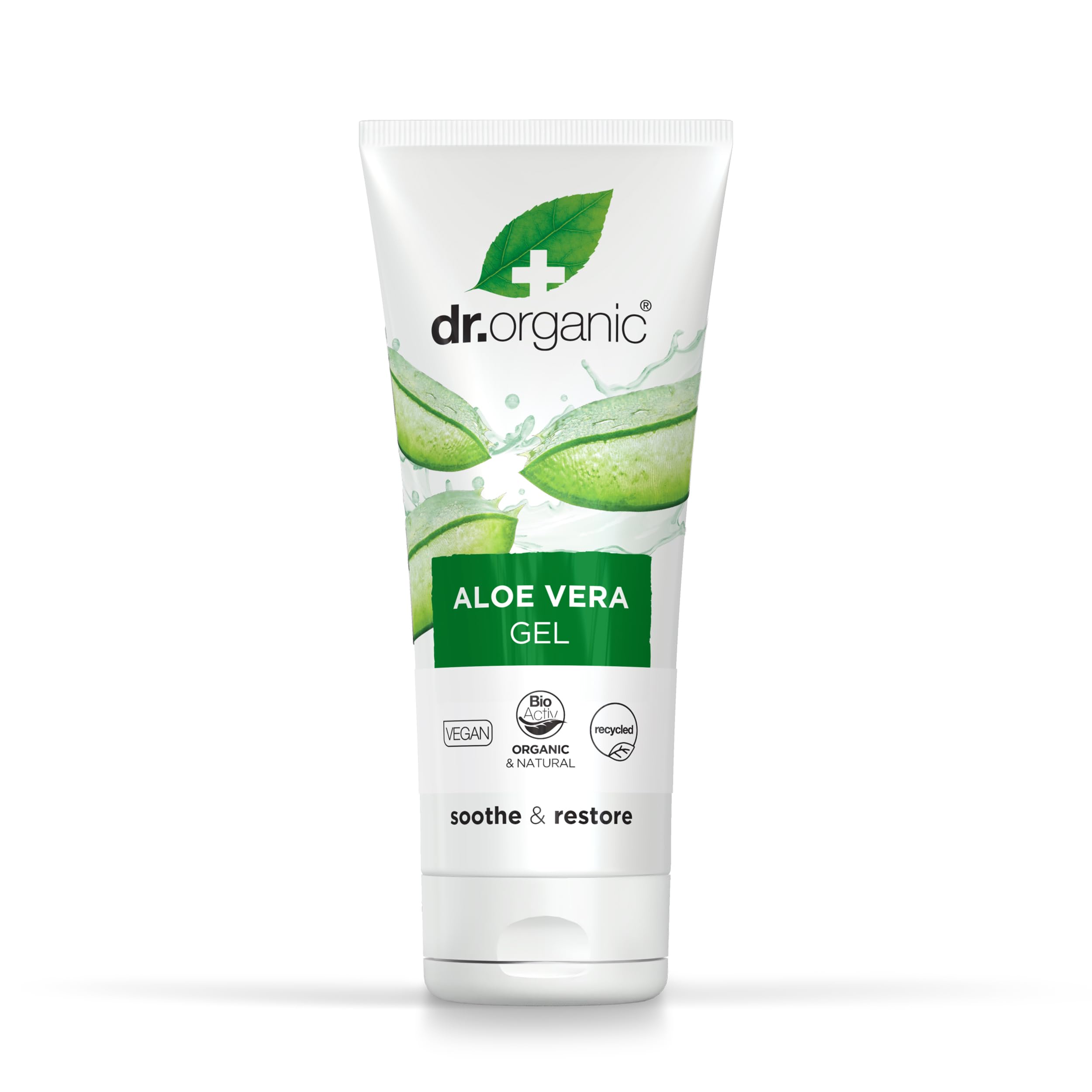 dr.Organic Aloe Vera Gel with Double Strength Moisturizer, 200 ml