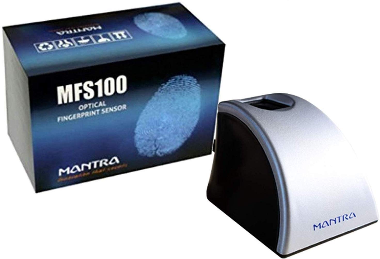 Mantra MFS100 Biometric Fingerprint Scanner (Grey)