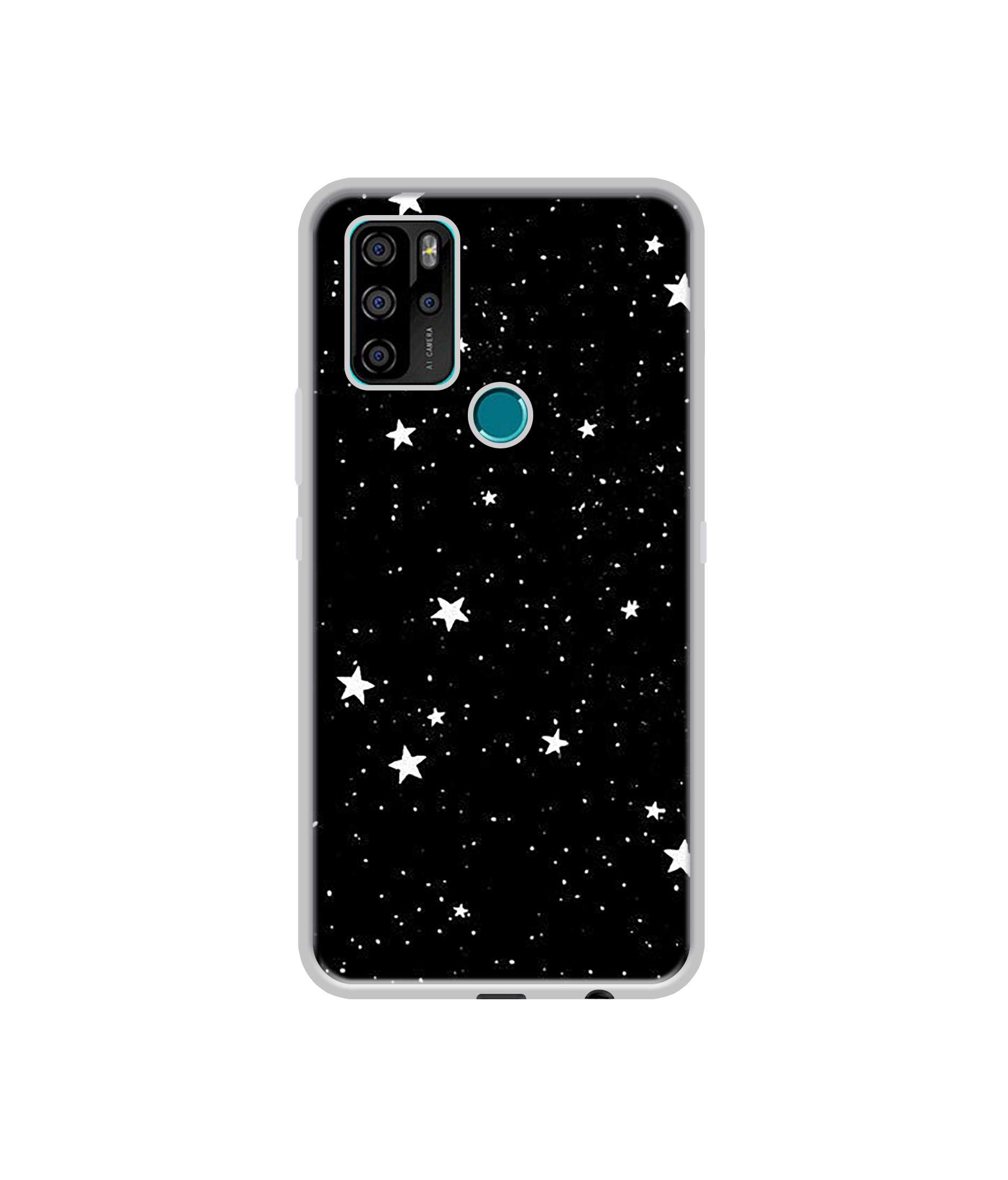 Amazon Brand - Solimo Designer Stars UV Printed Soft Back Case Mobile Cover for Micromax in Note 1