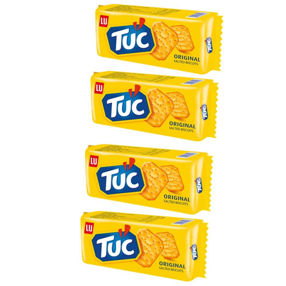 Tuc Original Flavour 4 x 100g Biscuits Crackers