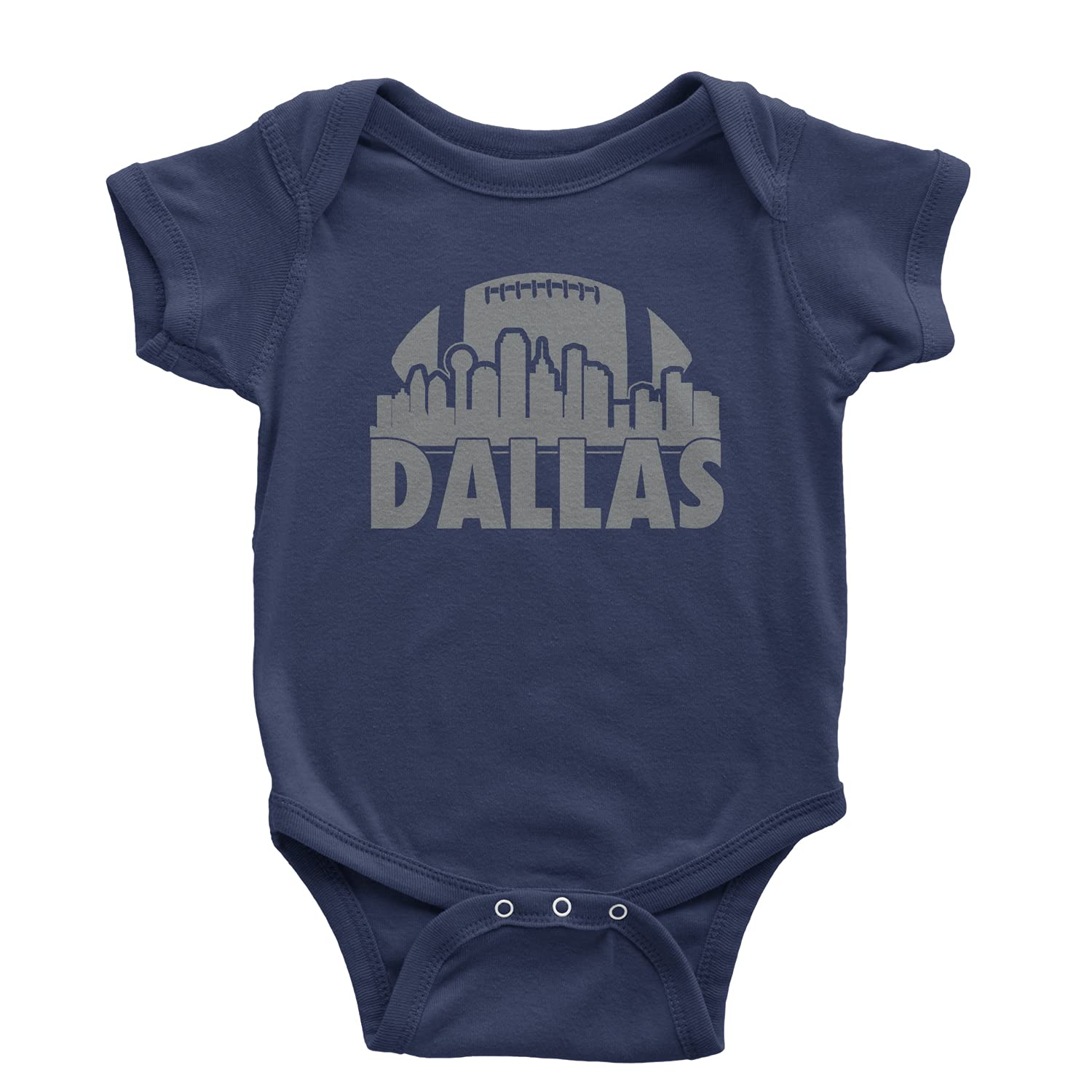 Dallas Texas Skyline Infant One-Piece Bodysuit and Toddler T-Shirt