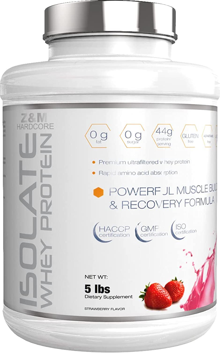 Z&M ISOLATE WHEY PROTEIN STRAWBERRY