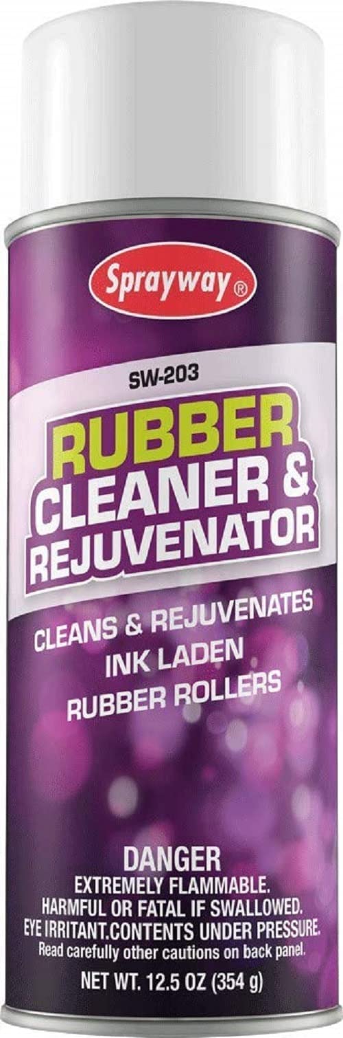 Sprayway Rubber Cleaner & Rejuvenator, 12.5 oz. can, 1 Count