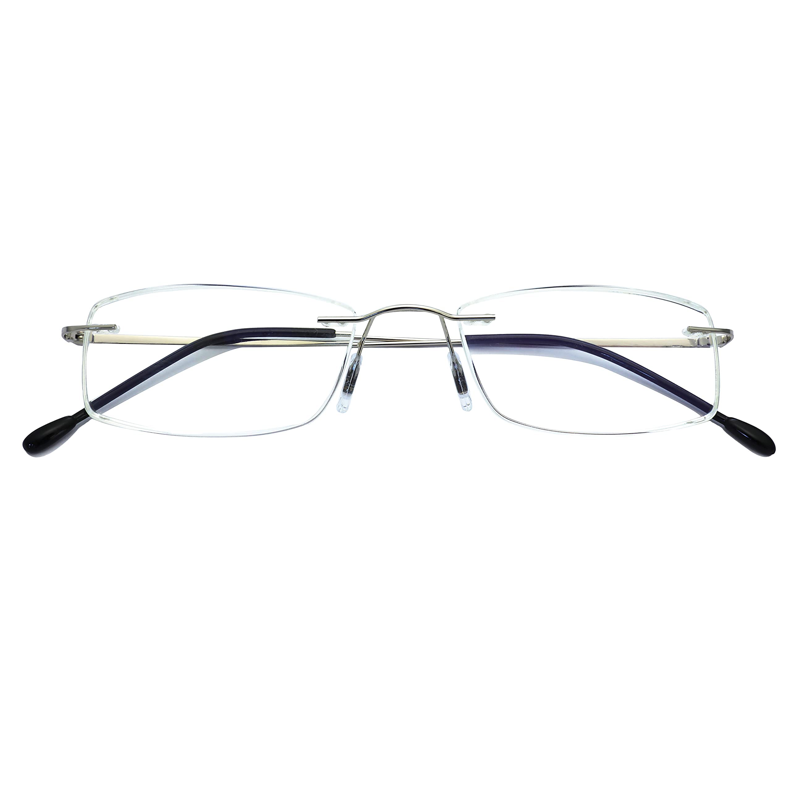 Rimless Readers Blue light proof reading glasses Women Men Anti Glare Filter Lightweight Eyeglasses