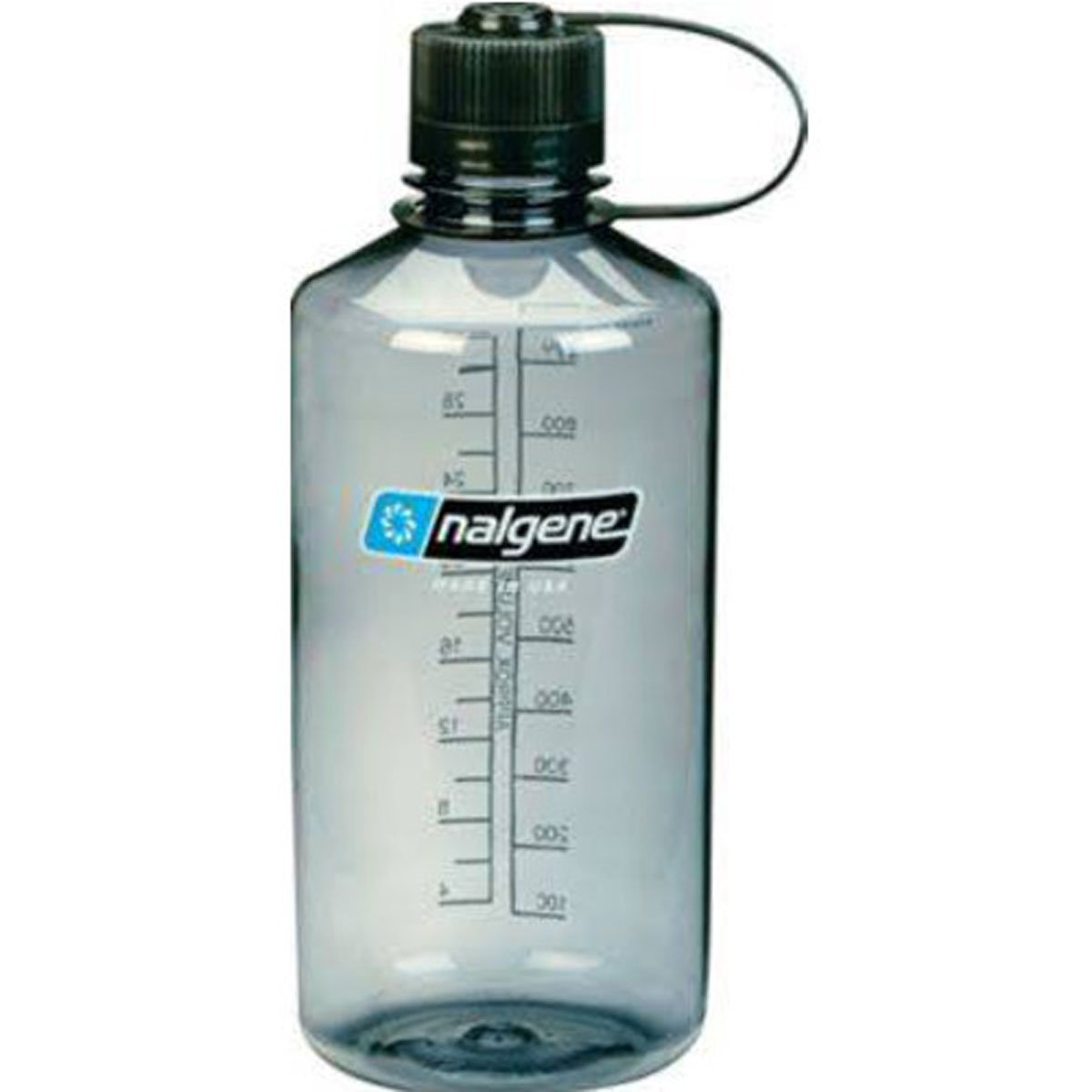 NalgeneTritan Narrow Mouth BPA-Free Water Bottle, Gray, 32 oz