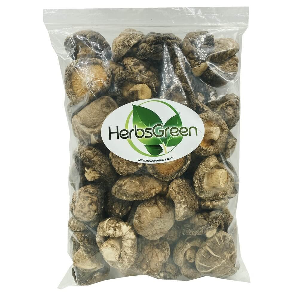 A Grade Dried Shiitake Mushrooms Medium Size (1 LB.)