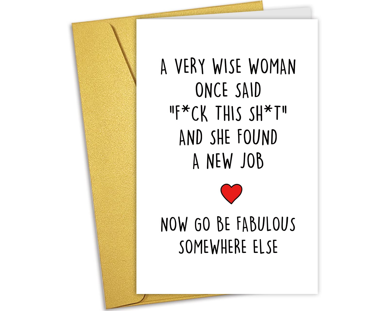 Nchigedy Funny Colleague Leaving Card, New Job Card, Staff Leaving Card, Gift for Coworker Leaving