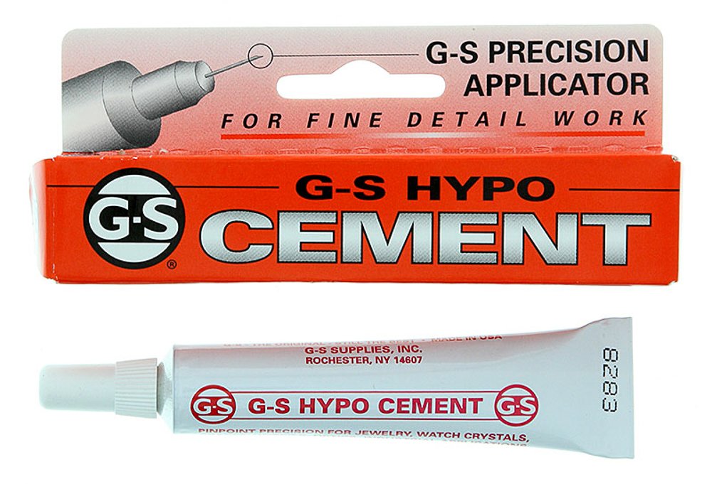 G&S G-S Hypo Cement, 1 Count (Pack of 1), Transparent