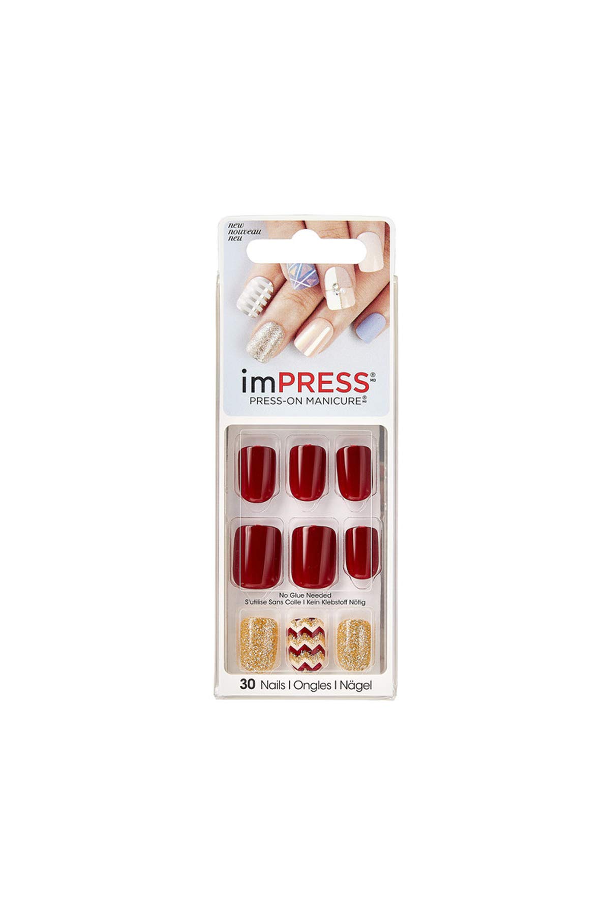 Impress Accent Nails Symphony Bipa010(Styles May Vary)