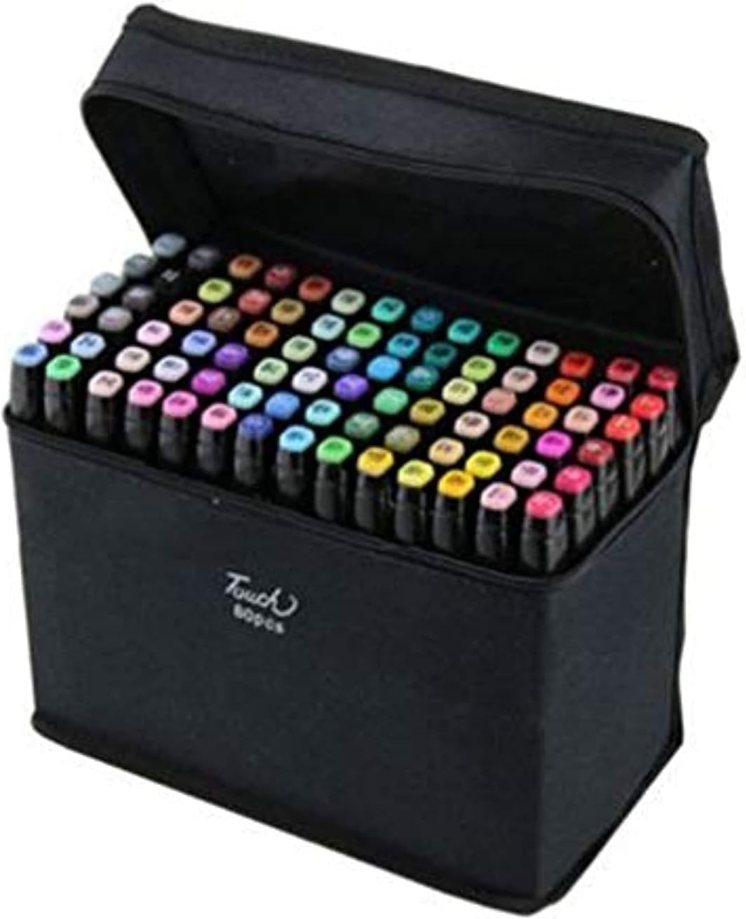 TOYBY 80 Colors Touch-5 Alcohol Graphic Pen Manga Graphic W/bag Art Twin Marker Pen