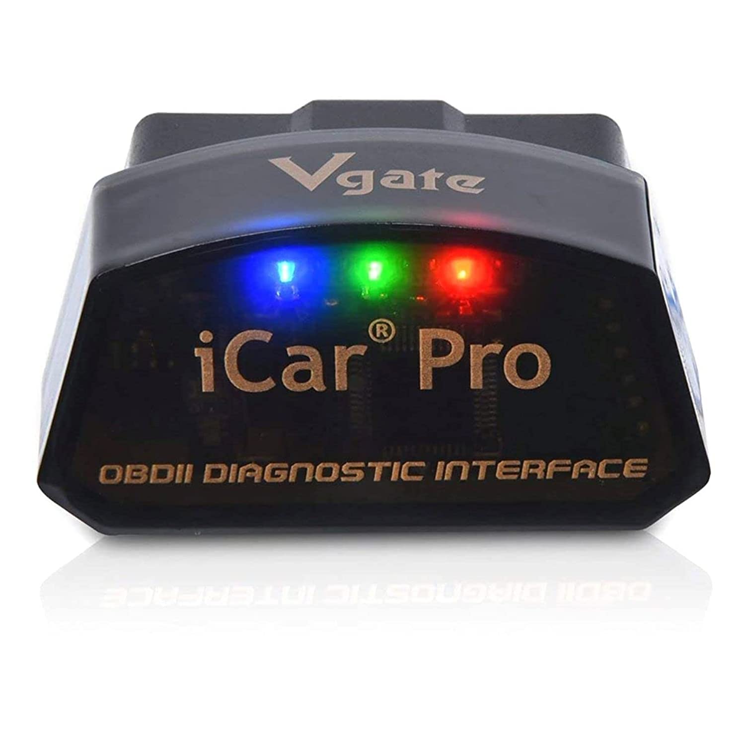 vgateiCar Pro Wi-Fi OBD2 Scanner Scan Tools OBDII Car Diagnostic Tool Code Reader Fault Check Engine Light for iOS iPhone iPad/Android Compatible with ELM327 Adapter