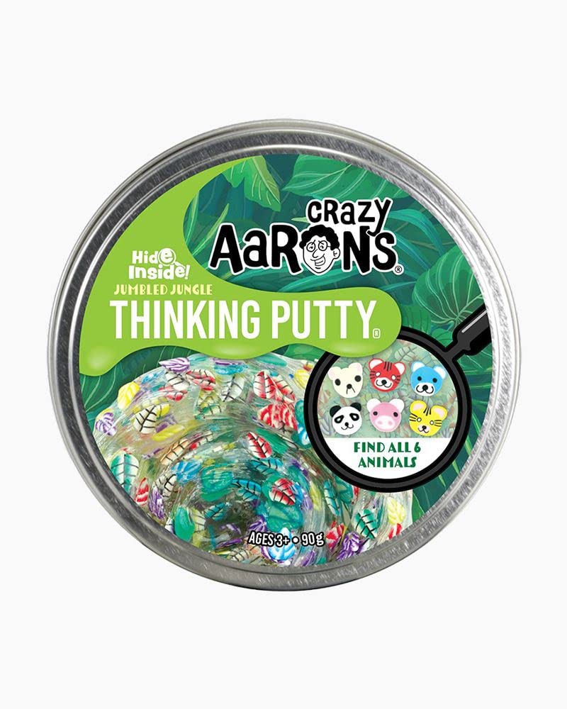 Crazy Aaron's Hide Inside Thinking Putty - Jumbled Jungle