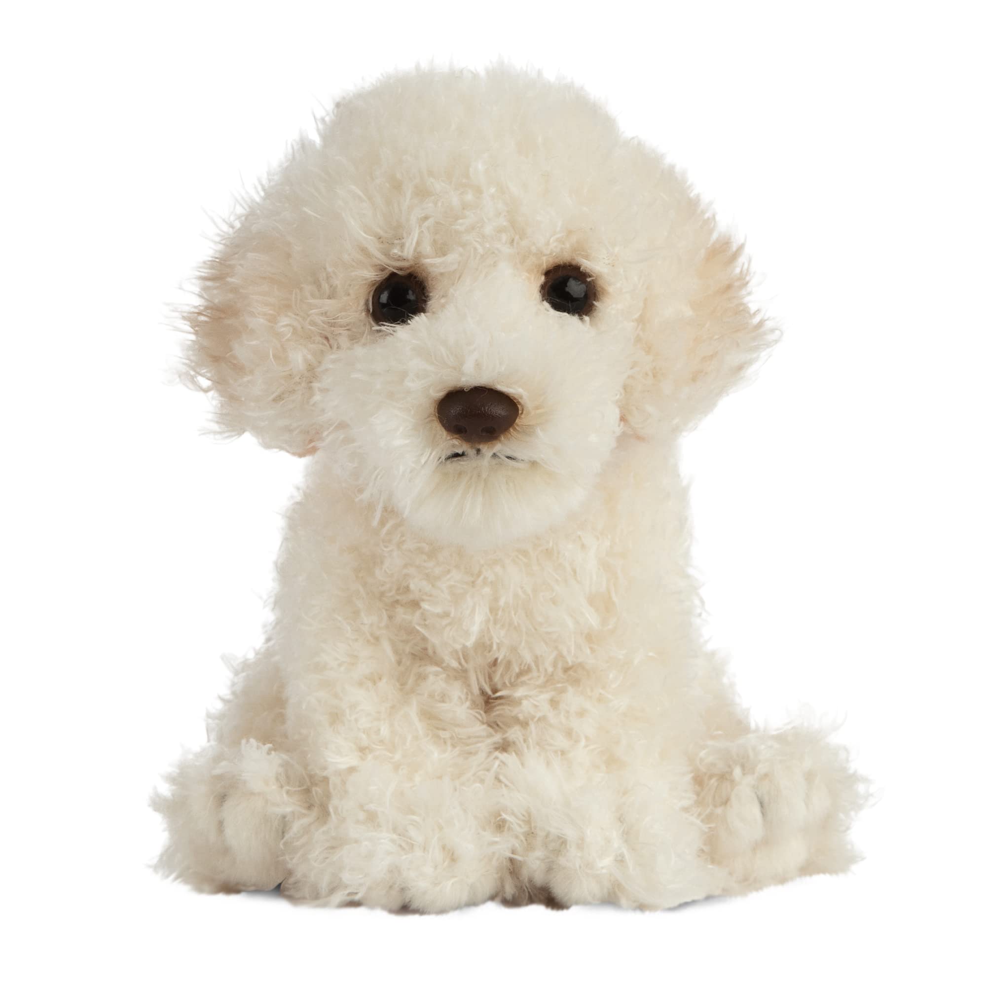 Living NatureLabradoodle Puppy, Realistic Soft Cuddly Dog Toy, Naturli Eco-Friendly Plush, 16cm