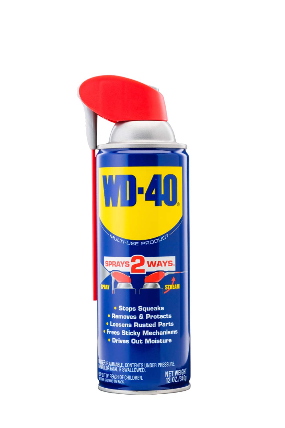 WD-40Multi-Use Product with SMART STRAWÃ‚ SPRAYS 2 WAYS, 12 OZ