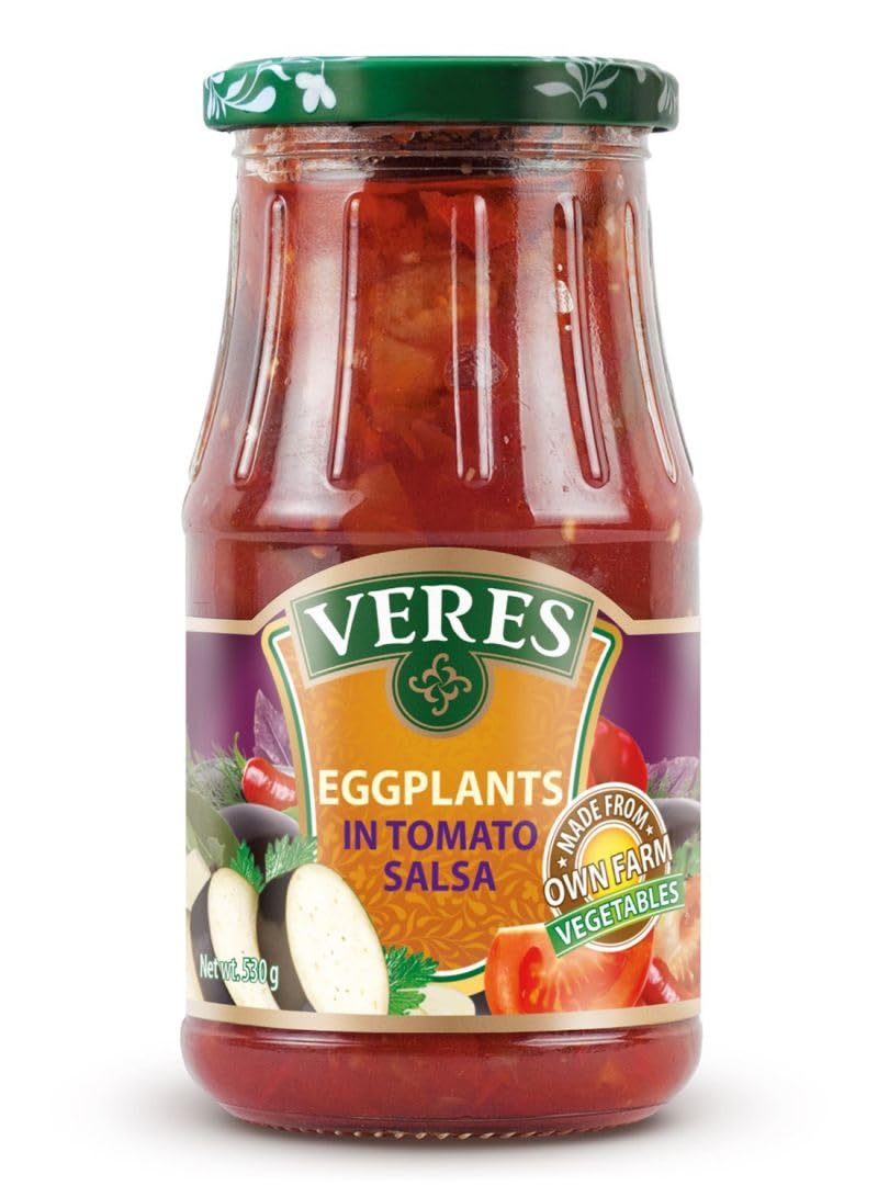 VERES EGGPLANTS TOMATO SALSA 500G