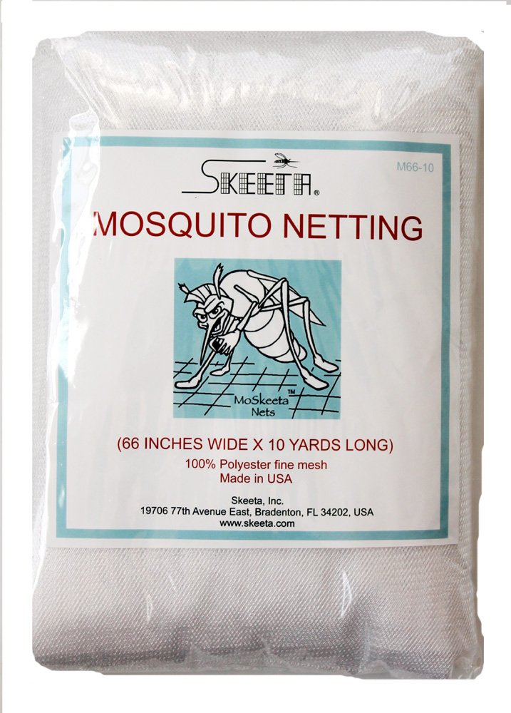 Mosquito Netting By Skeeta 66&quot; Wide X 10 Yards - White