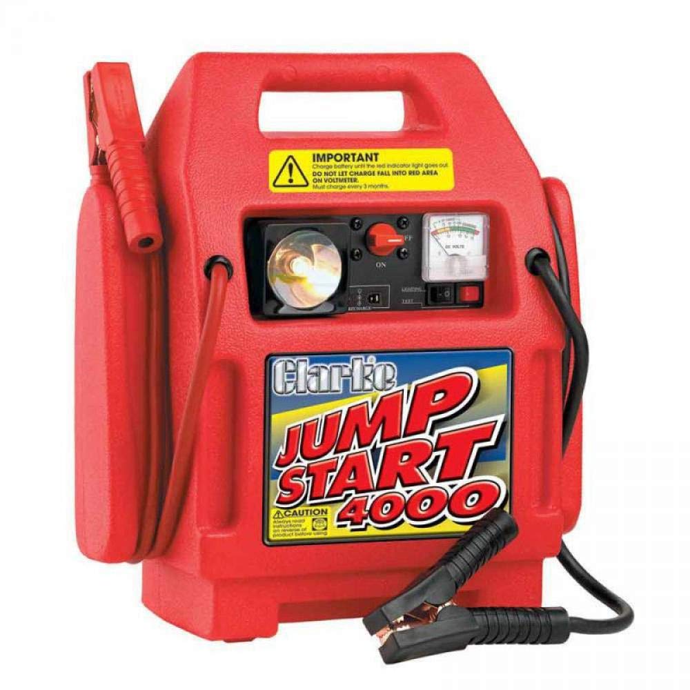 Clarke JUMPSTART 4000 Heavy Duty Engine Jump Starter