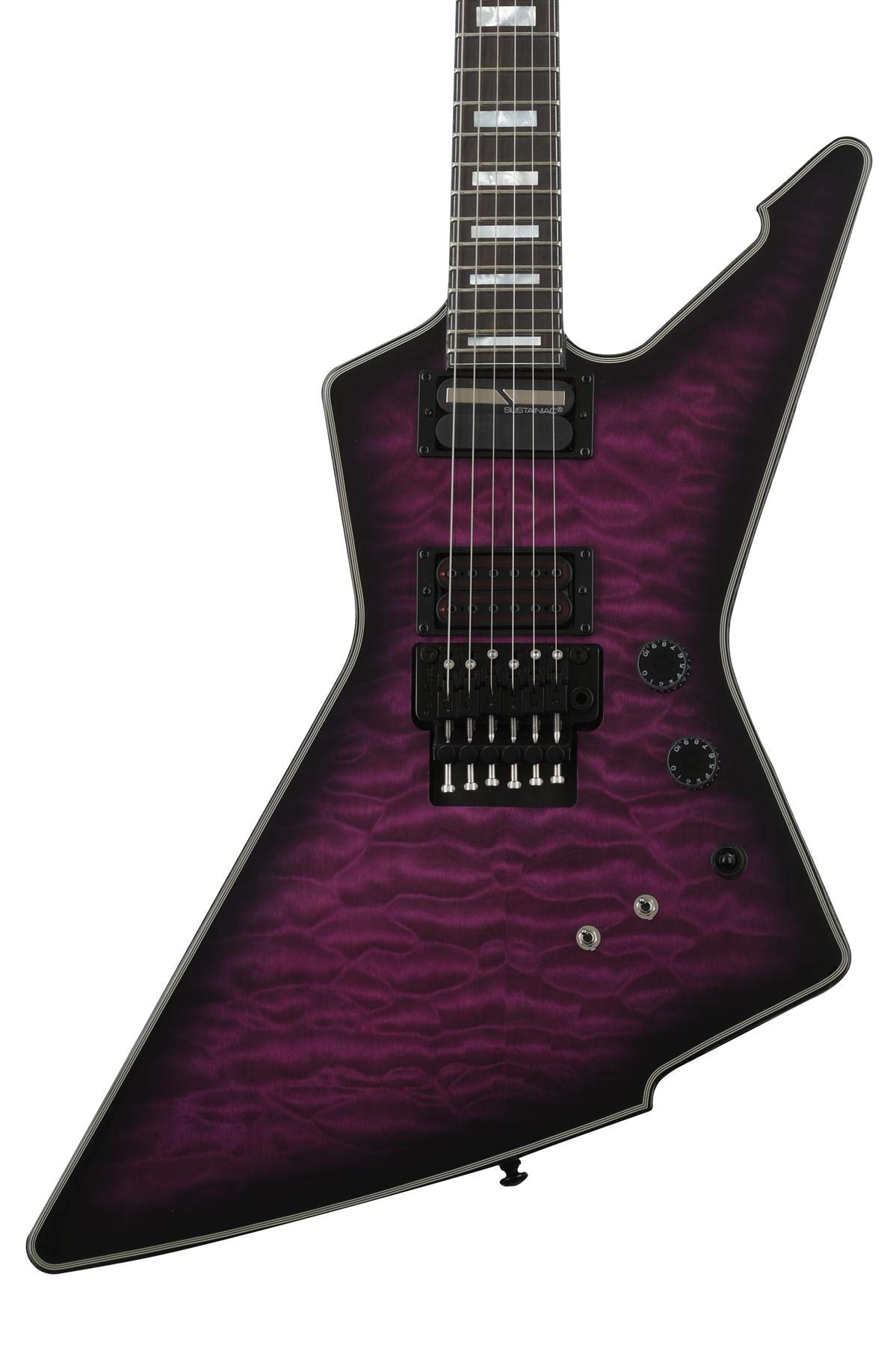 Schecter E-1 FR S Special Edition - Trans Purple Burst