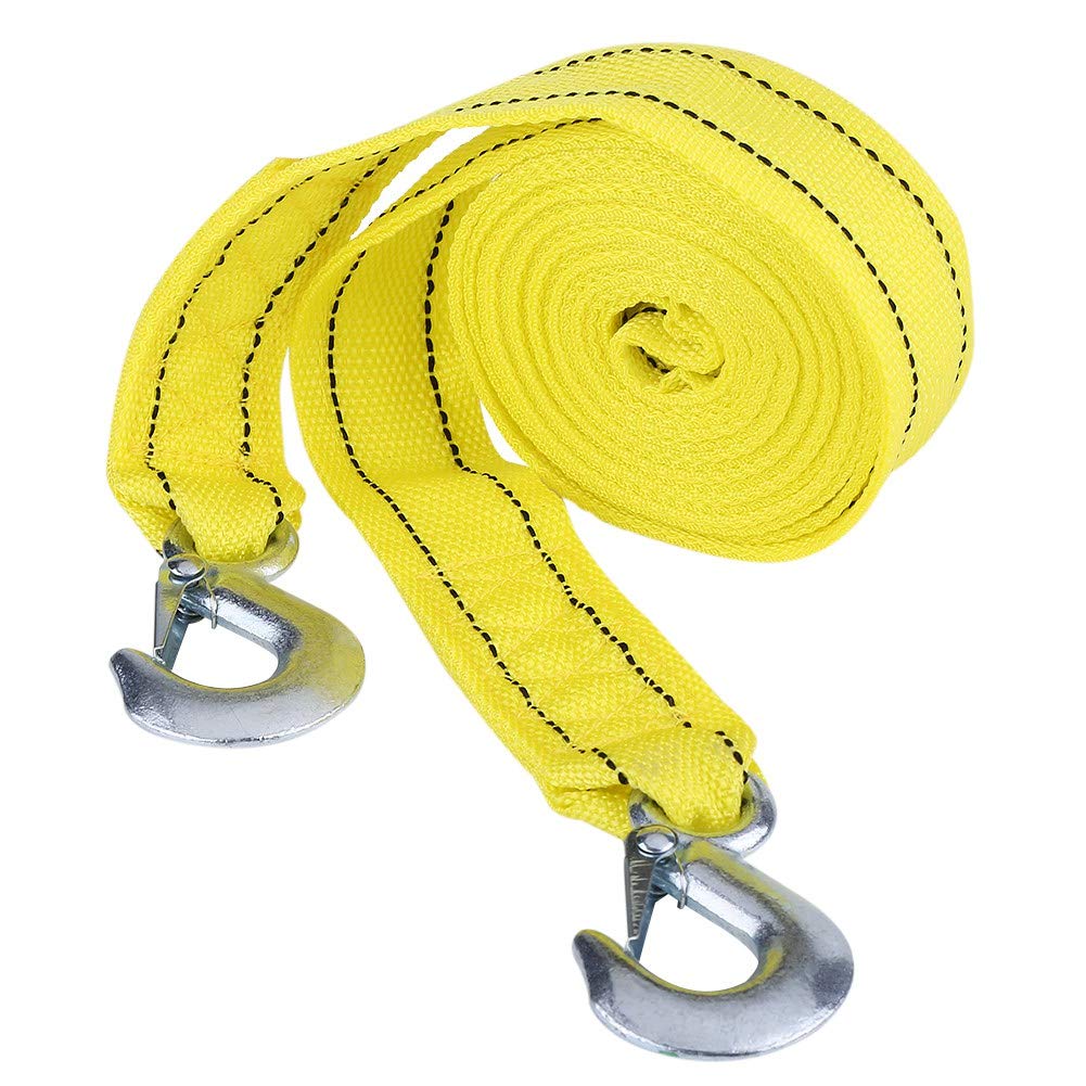 4 Meter Tow Strap, Tow Rope, Compact Durable for Suvs for Vehicle Towing for Atvs for Pickup Trucks