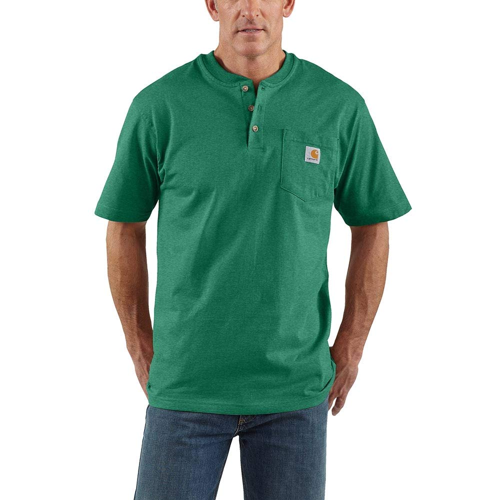 Men's K84 Short Sleeve Workwear Henley T-Shirt