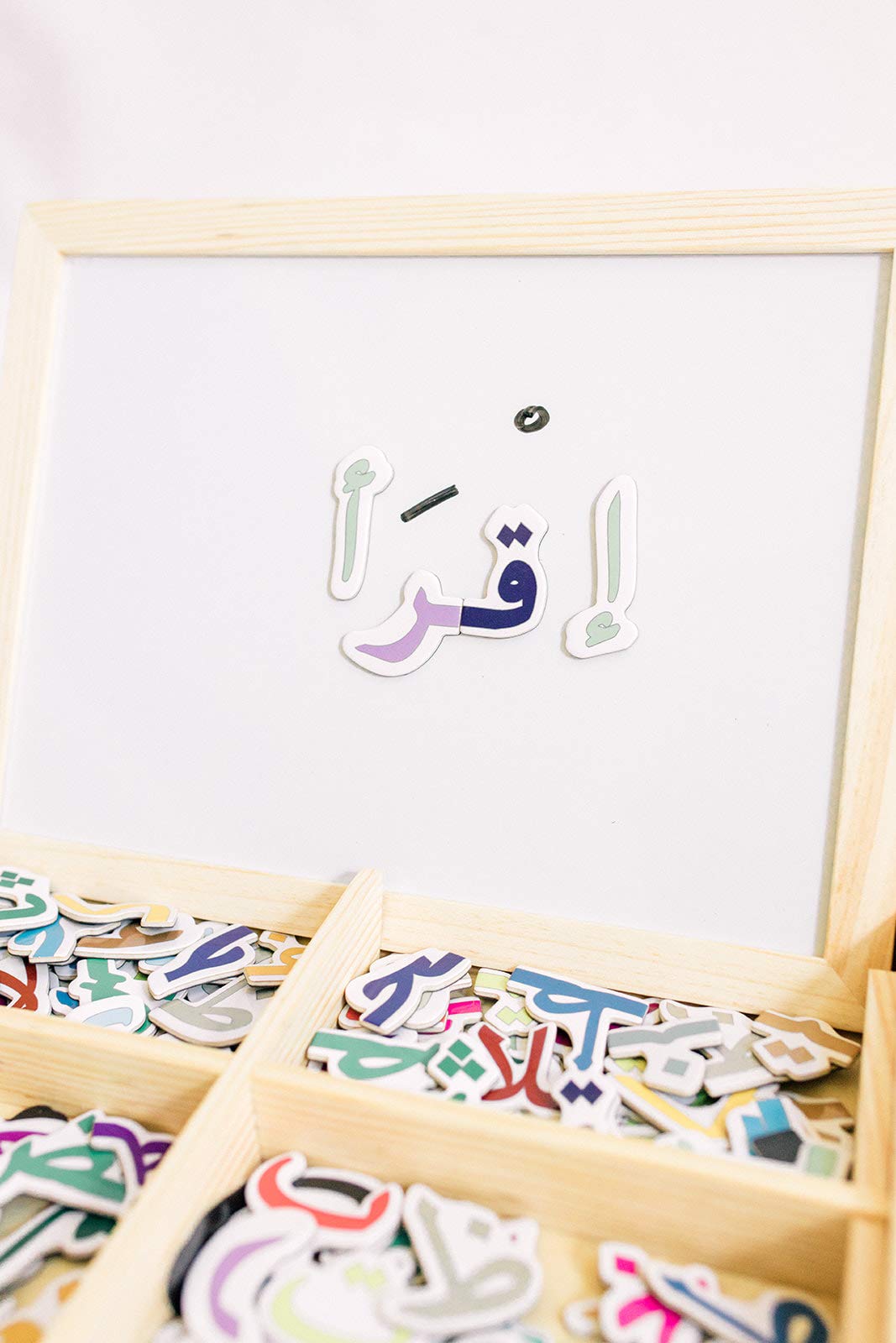 NEMAH'S HOUSE ILM Toolbox Build-A-Word Magnetic Arabic Letter Set