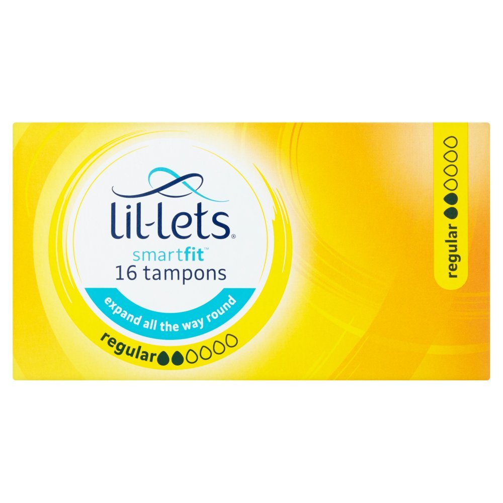 Lil-Lets Regular Smartfit Tampon With Non-Applicator, 16 each